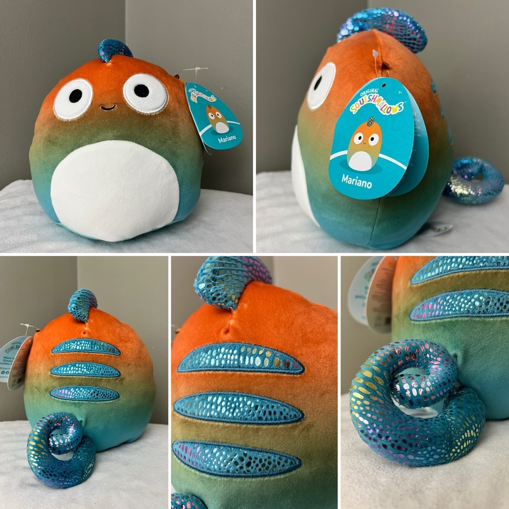 Mariano the chameleon Squishmallows Buddy Squad